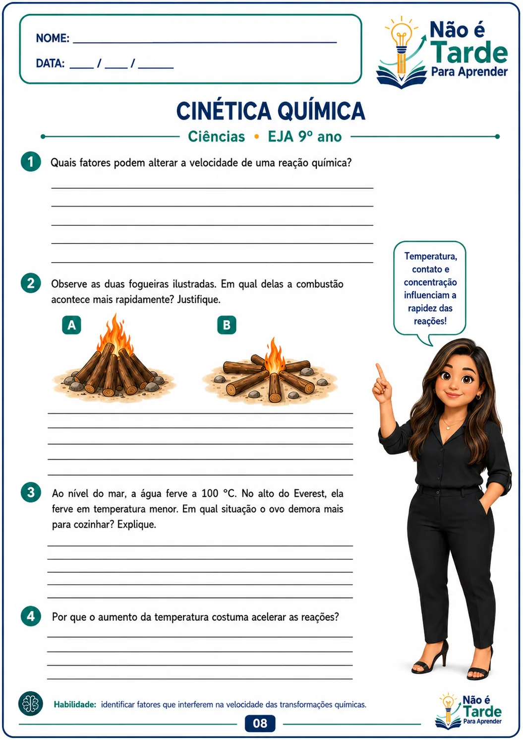 Folha de atividade EJA 1